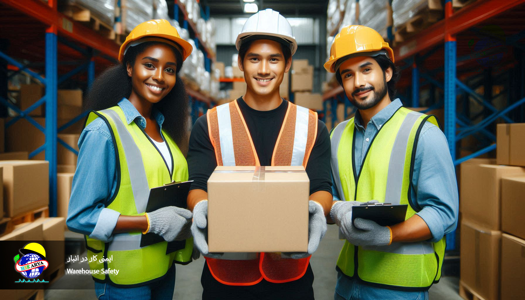 ایمنی کار در انبار (Warehouse Safety) - HSE Arya 2