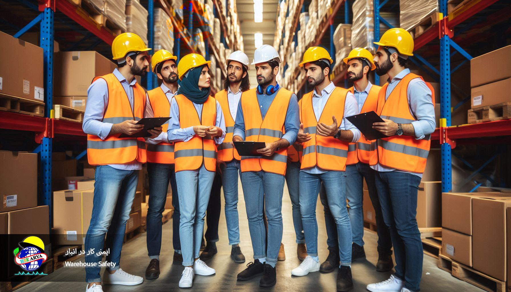 ایمنی کار در انبار (Warehouse Safety) - HSE Arya