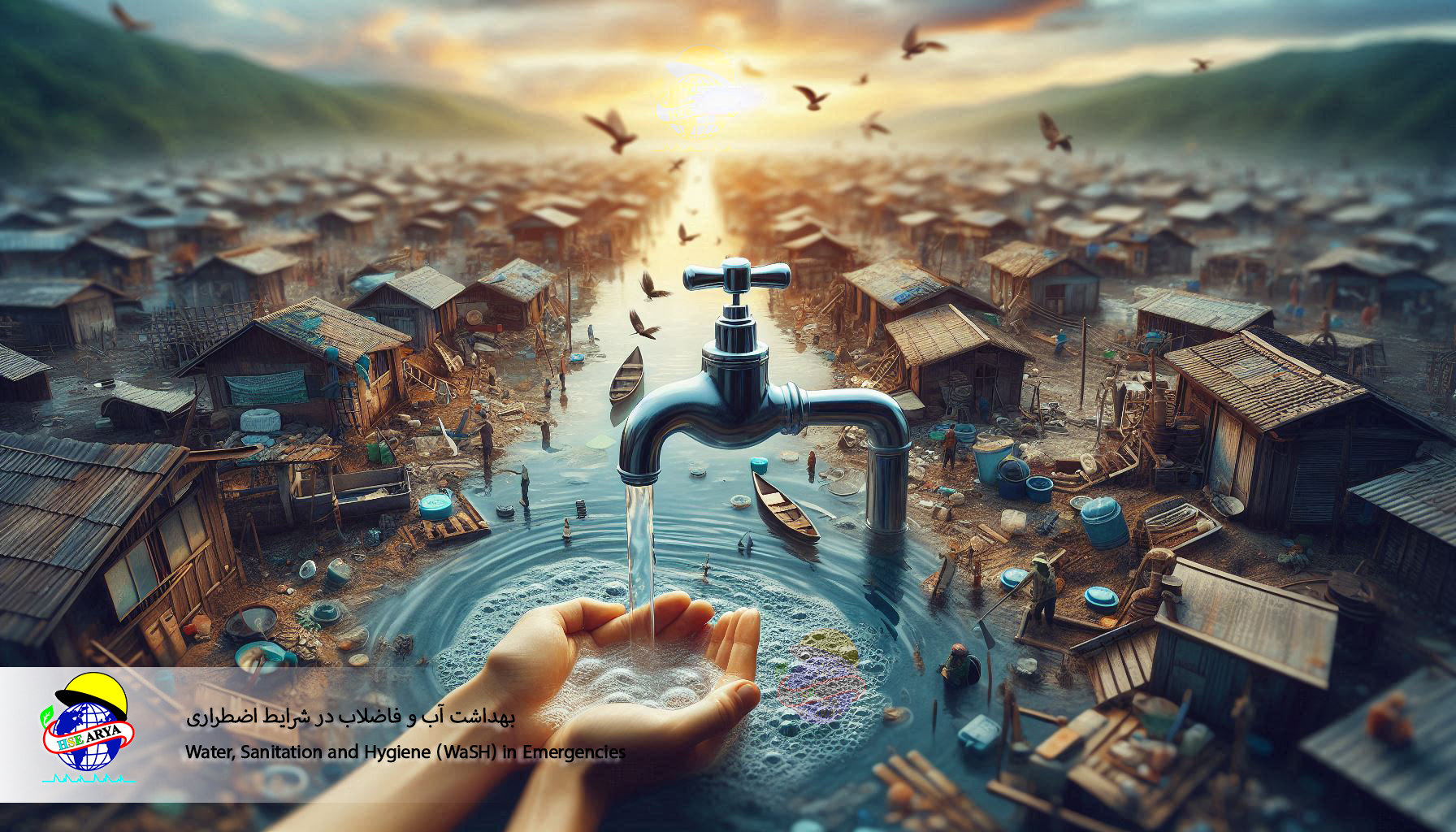 بهداشت آب و فاضلاب در شرایط اضطراری (Water, Sanitation and Hygiene (WaSH) in Emergencies) - HSE Arya