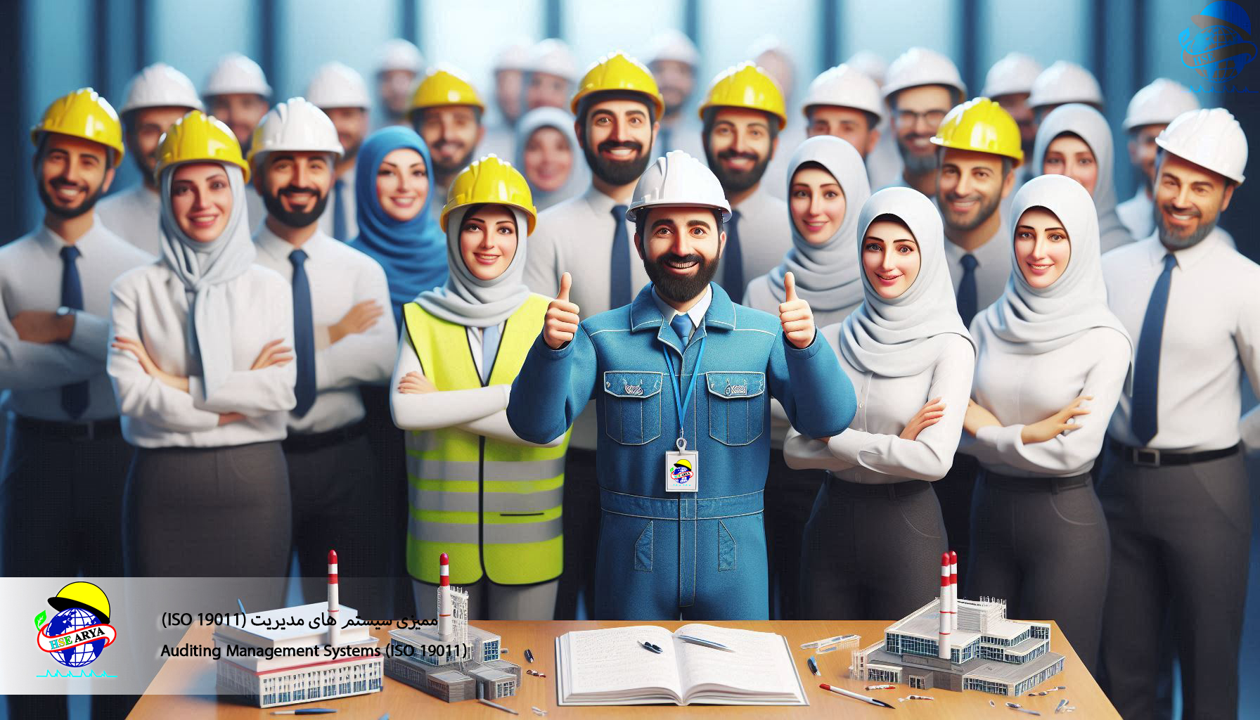 ممیزی سیستم های مدیریت (ISO 19011) (Auditing Management Systems) - HSE Arya