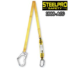 لنیارد تک بازو تسمه ای با قلاب Steelpro Safety مدل ERGO SHOCK