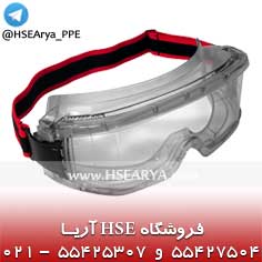 گاگل ایمنی (Goggle) شیشه روشن سوپاپدار مدل JSP - Atlantic