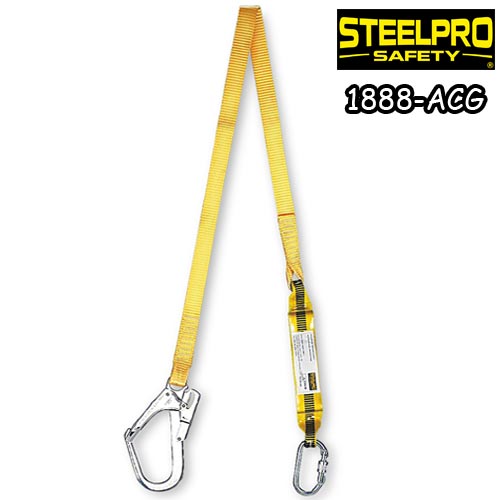 لنیارد تک بازو تسمه ای با قلاب Steelpro Safety مدل ERGO SHOCK